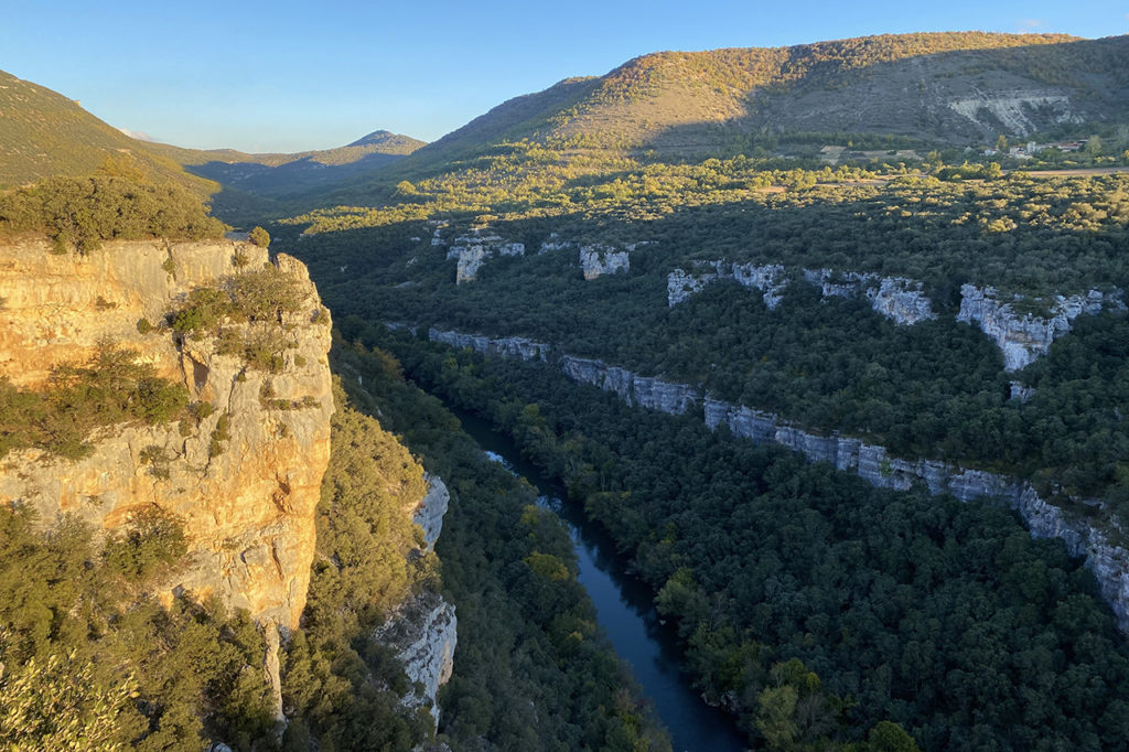 Cañones del Ebro desde el mirador