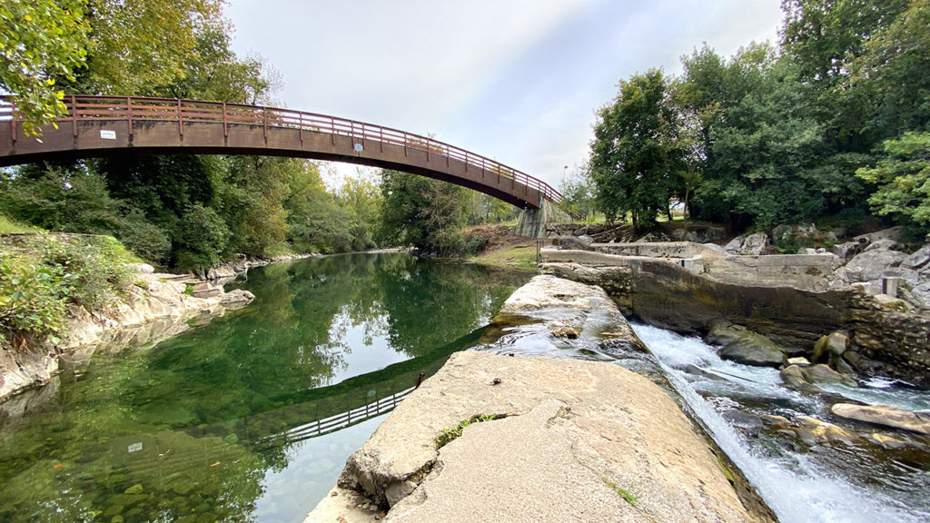 Puente de madera de Puente Viesgo